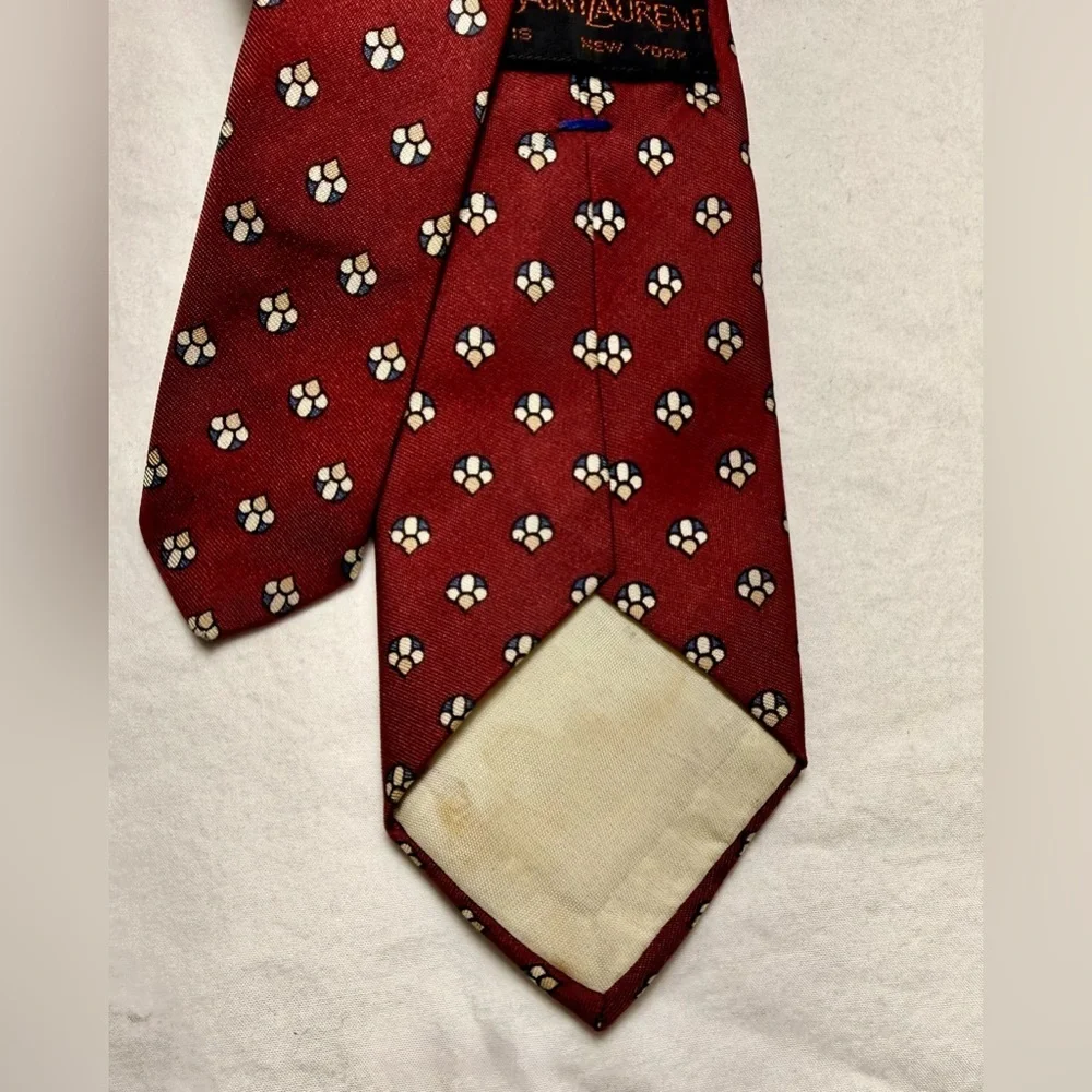 YVES SAINT LAURENT Silk Tie